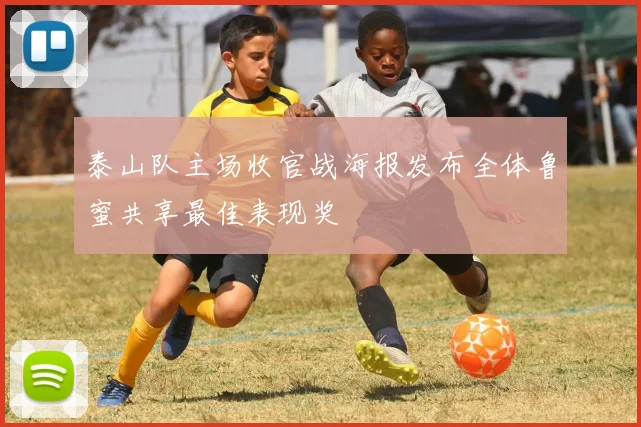 泰山队主场收官战海报发布全体鲁蜜共享最佳表现奖